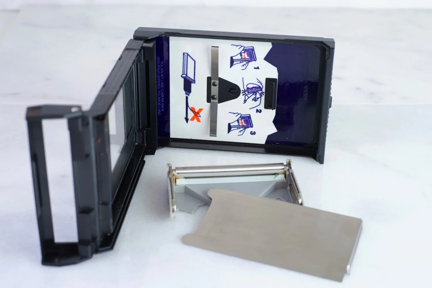 Polaroid Pack Film Back for Hasselblad 500 Medium Format Cameras